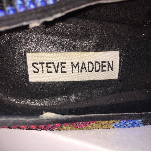 Steve Madden Dyvinal Camoflage Platform Heels - Picture 5 of 6